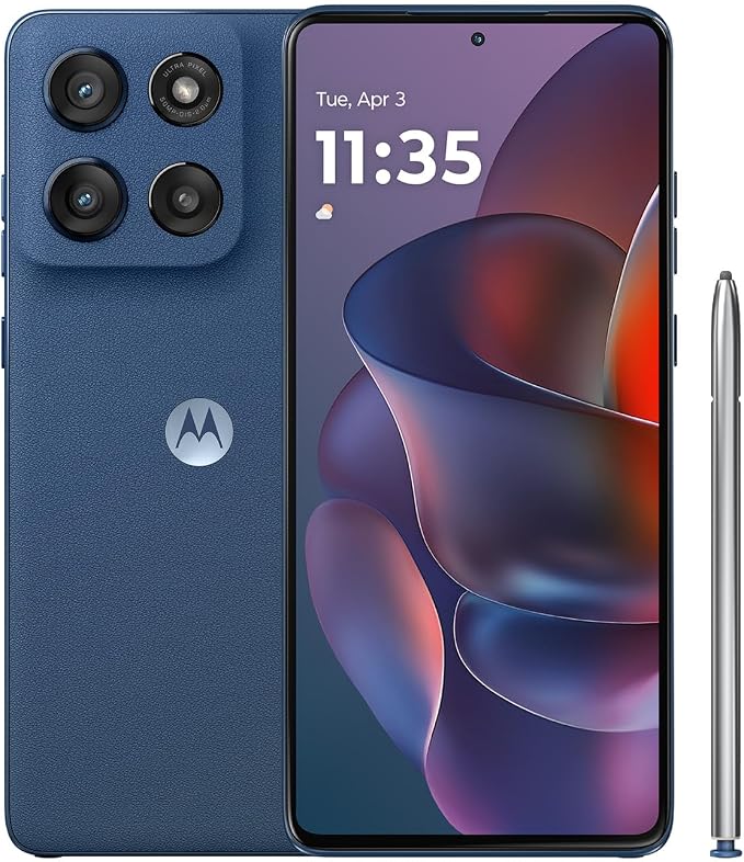 buy Cell Phone Motorola Moto G Stylus 5G (2025) XT2517 128GB - Gibraltar Sea - click for details